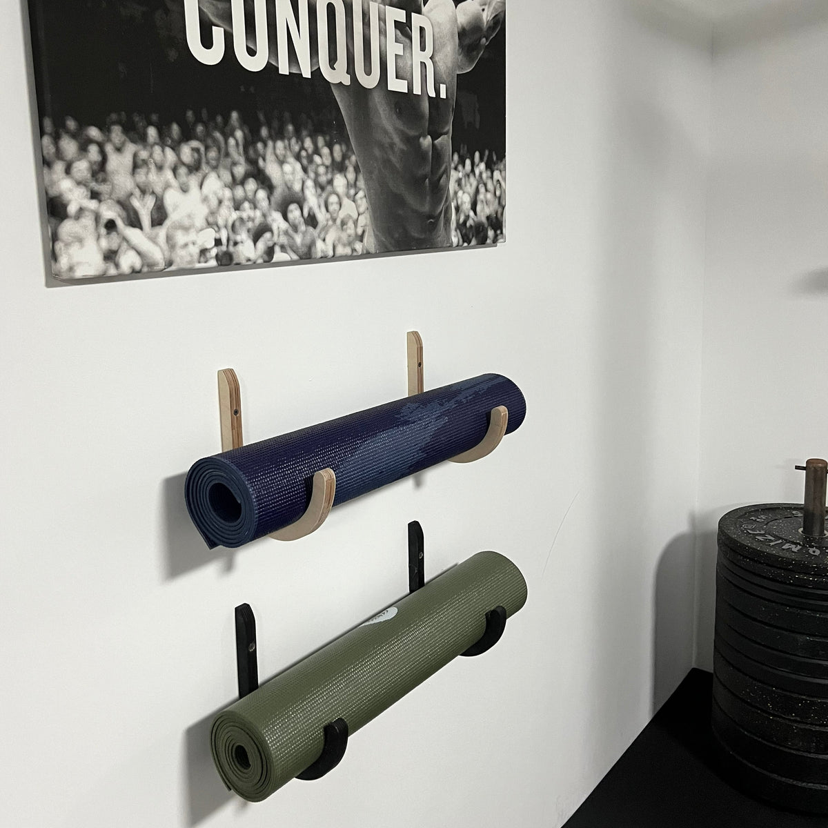 Yogamattenhalter - Wandhalterung für Sportmatten