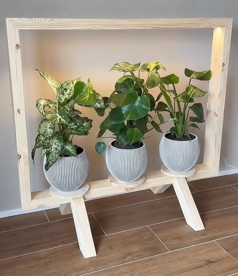 DIY - LED Pflanzenrahmen