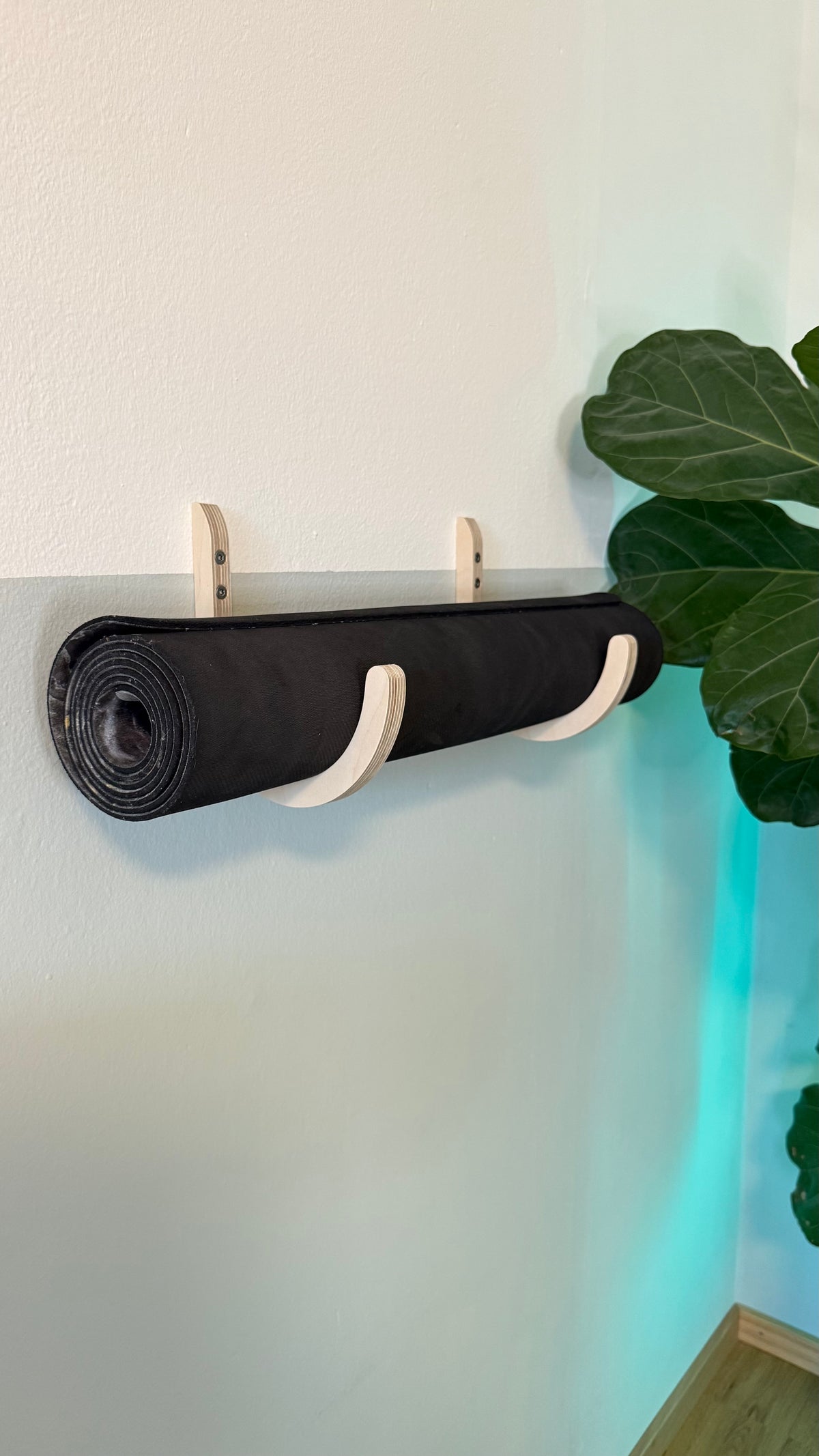 Yogamattenhalter - Wandhalterung für Sportmatten